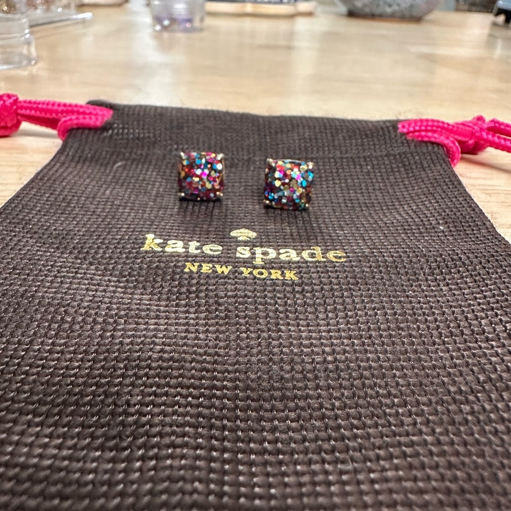 kate spade Sparkling Multicolor Stud Earrings